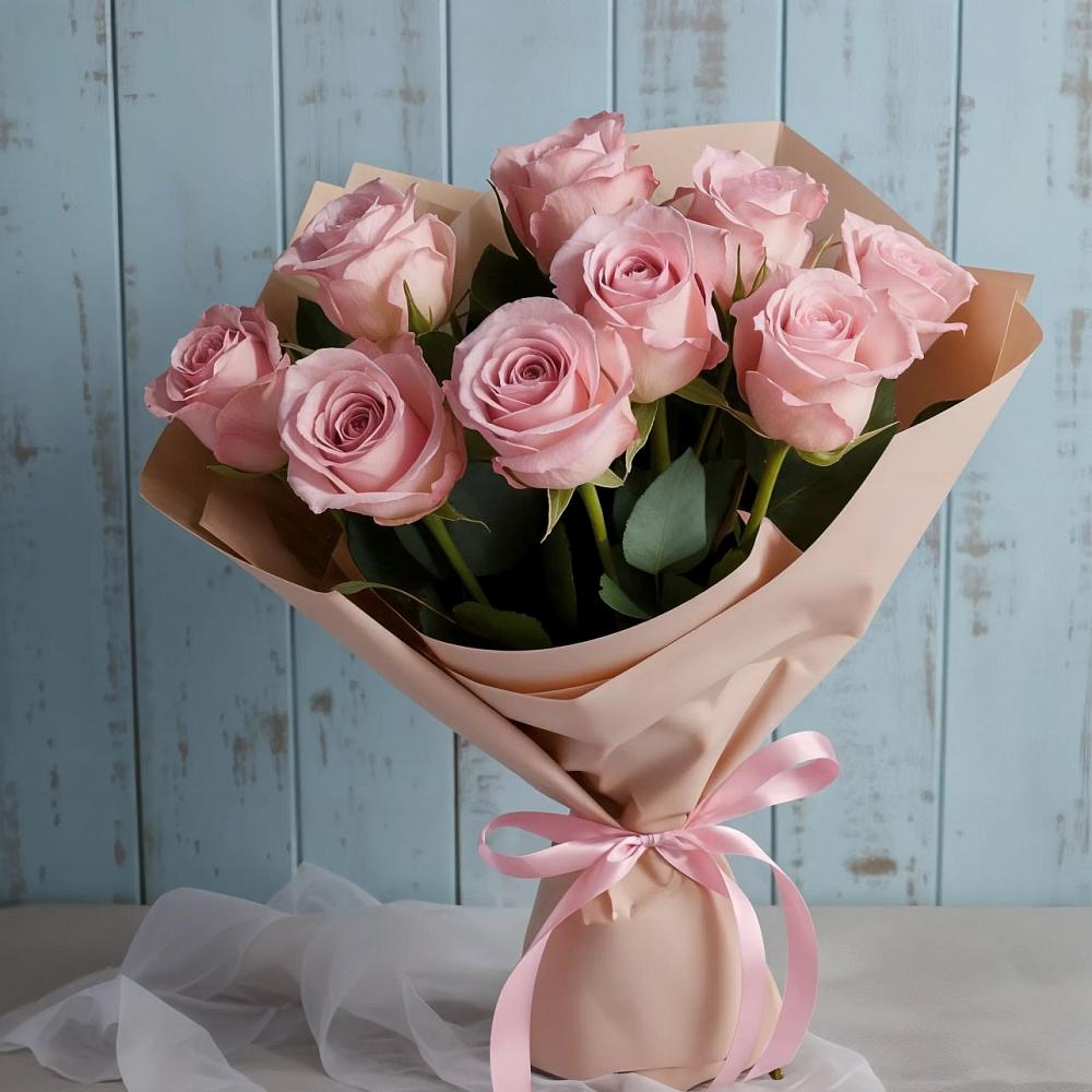 Букет цветов из: Розы в Светлом