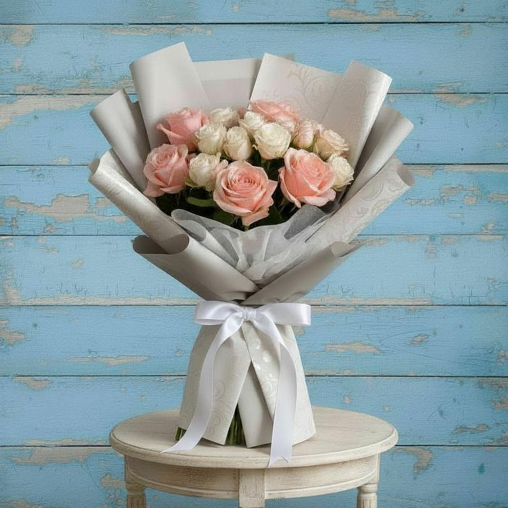 Букет цветов из: Розы в Светлом