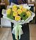 Букет цветов из: Хризантемы и Розы в Светлом