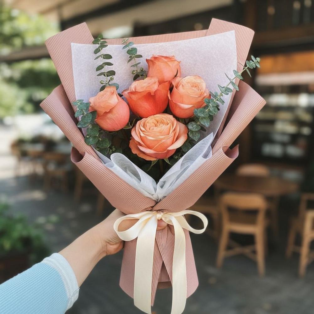 Букет цветов из: Розы в Светлом