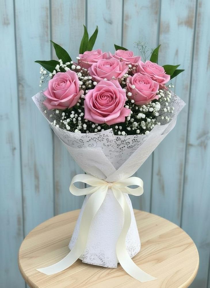 Букет цветов из: Розы в Светлом