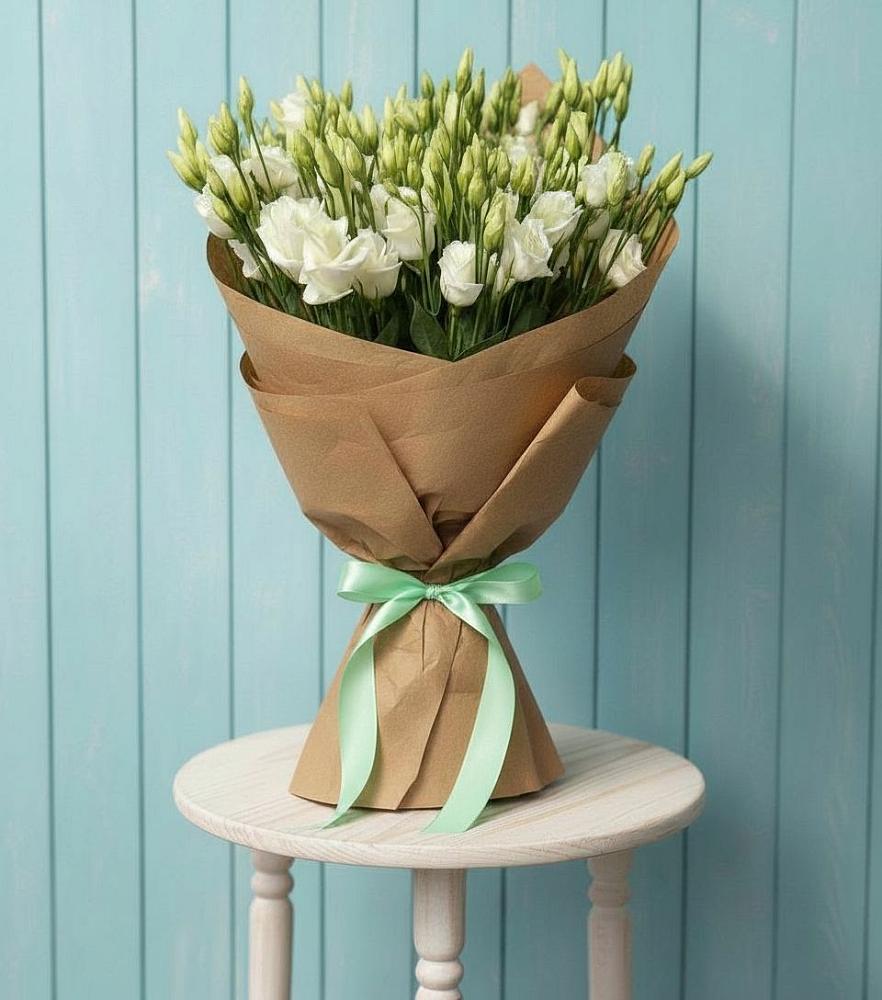 Букет цветов из: Лизиантусы в Светлом