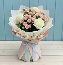 Букет цветов из:  Розы в Светлом