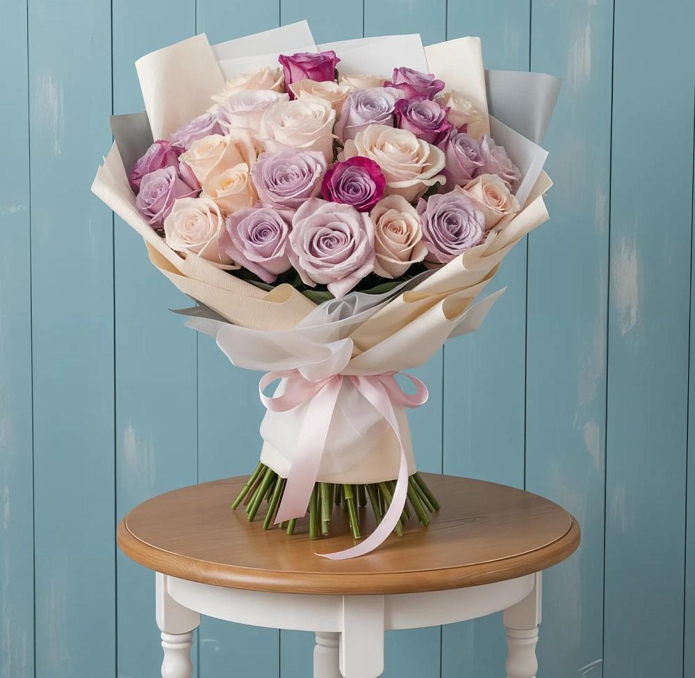 Букет цветов из: Розы в Светлом