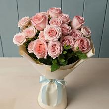 Букет Розовый шарм в Светлом