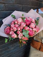 Букет цветов из:  Розы #REPLACE_PRED# Светлом