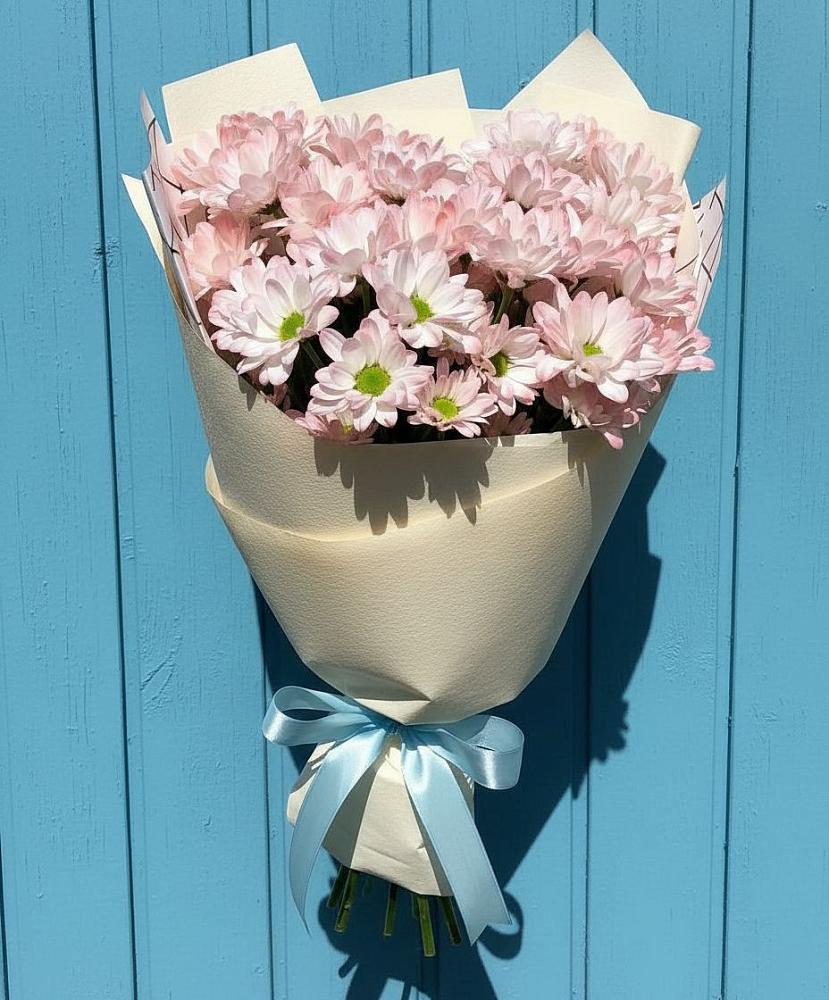 Букет цветов из: Хризантемы в Светлом