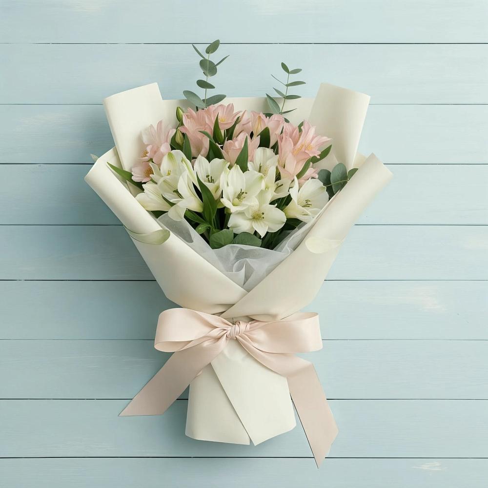 Букет цветов из: Альстромерии в Светлом