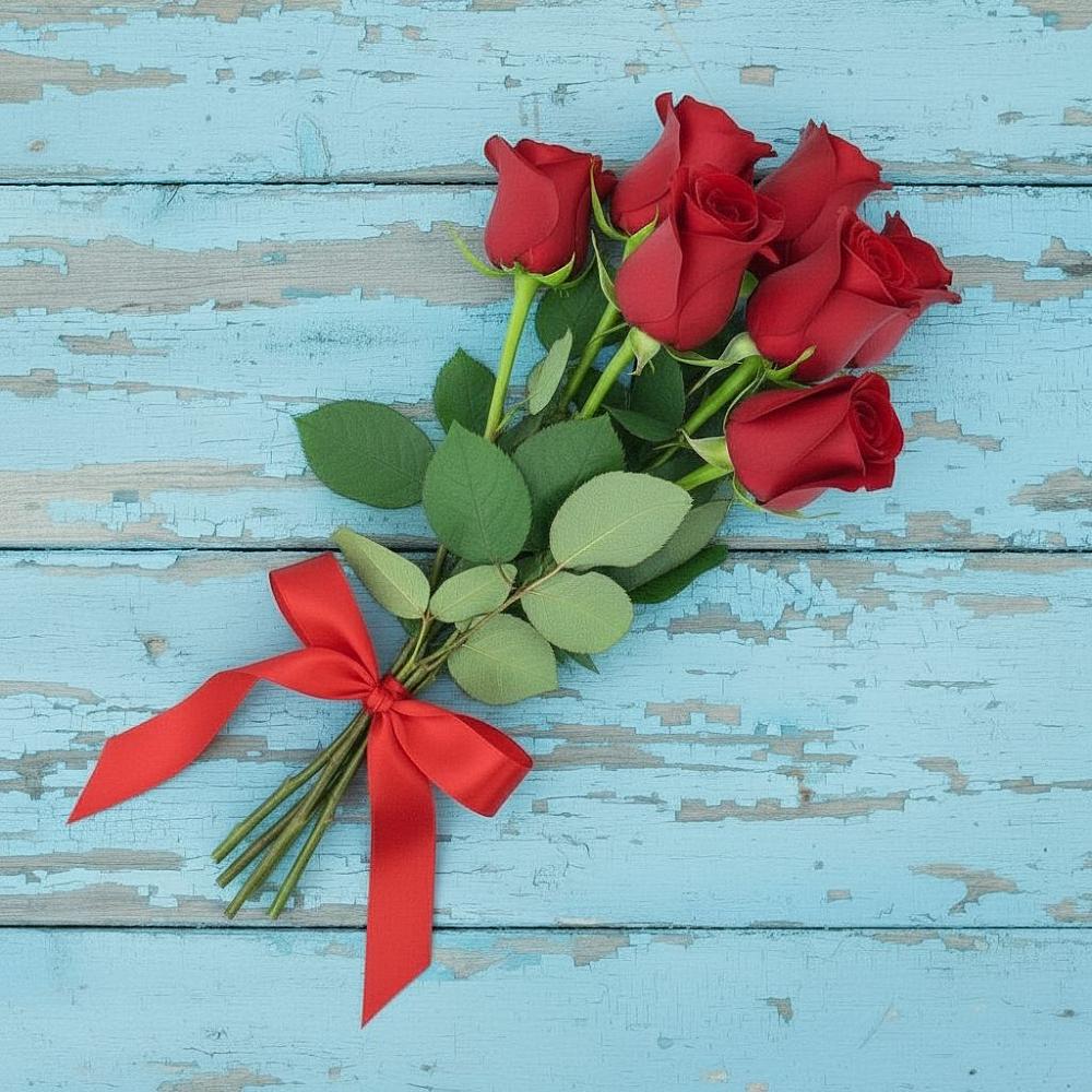 Букет Красные розы в Светлом