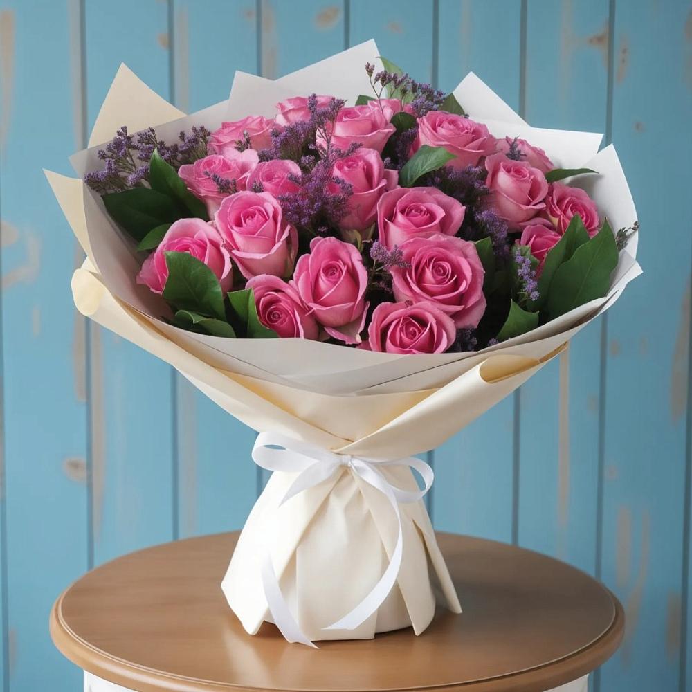 Букет цветов из: Розы в Светлом