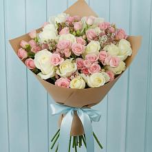 Букет цветов из:  Розы в Светлом
